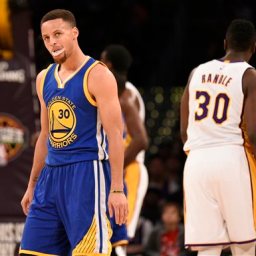 The NBA’s past, present and future clashed Sunday at the Warriors matinee loss to Lakers